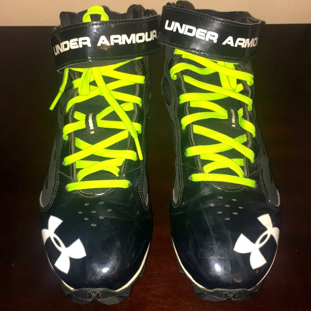 Under Armour cleats size 8